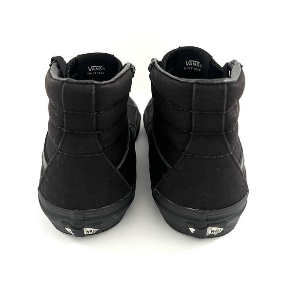 Vans Sneakers Off The Wall 721454 Sk8 Hi High Top Black Shoes Men 5 Women 6.5 - Picture 5 of 13